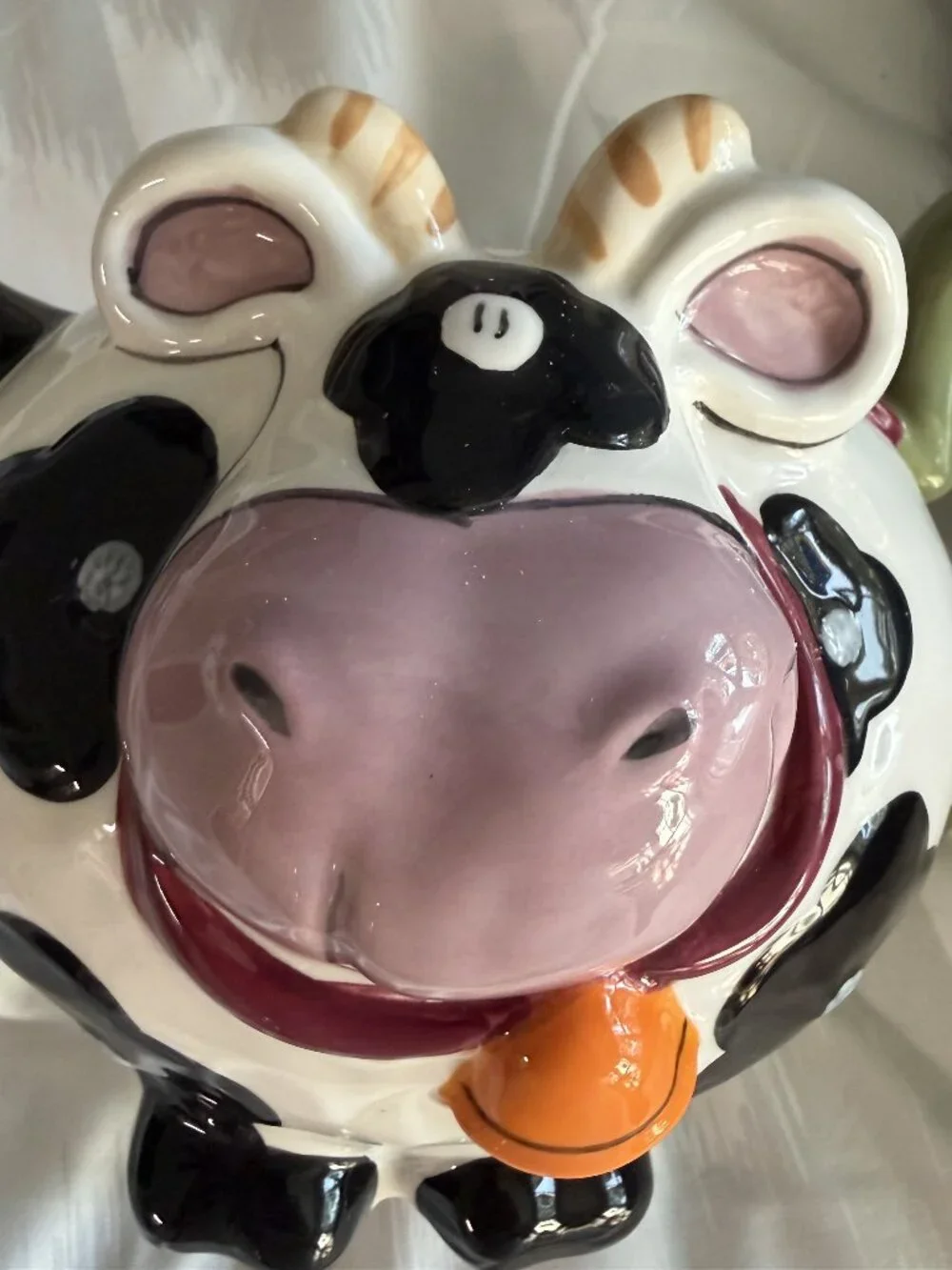 Blue Sky Clayworks Cow Teapot